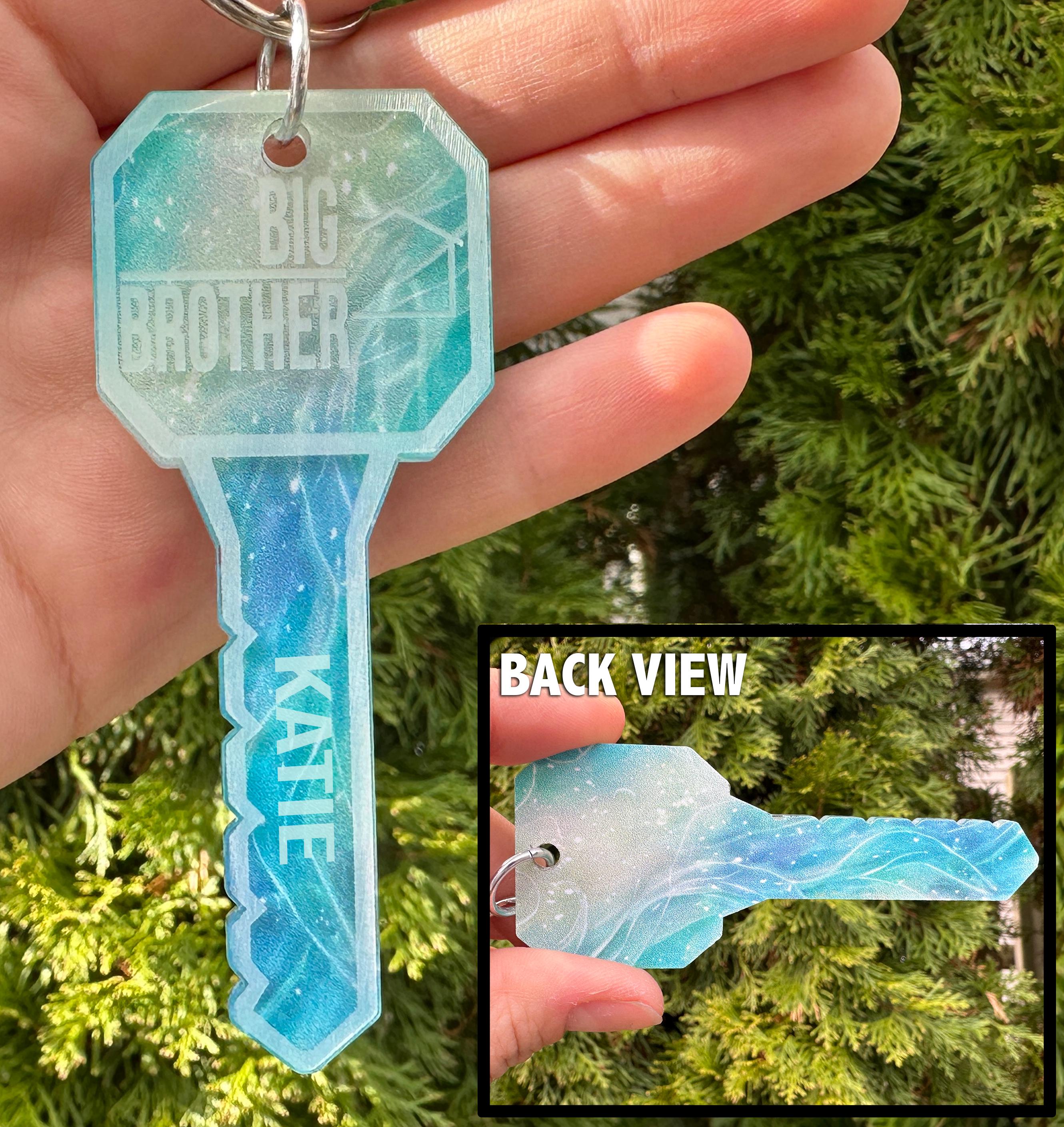 Personalized Competition Style Acrylic Keys - Fun Patterns!